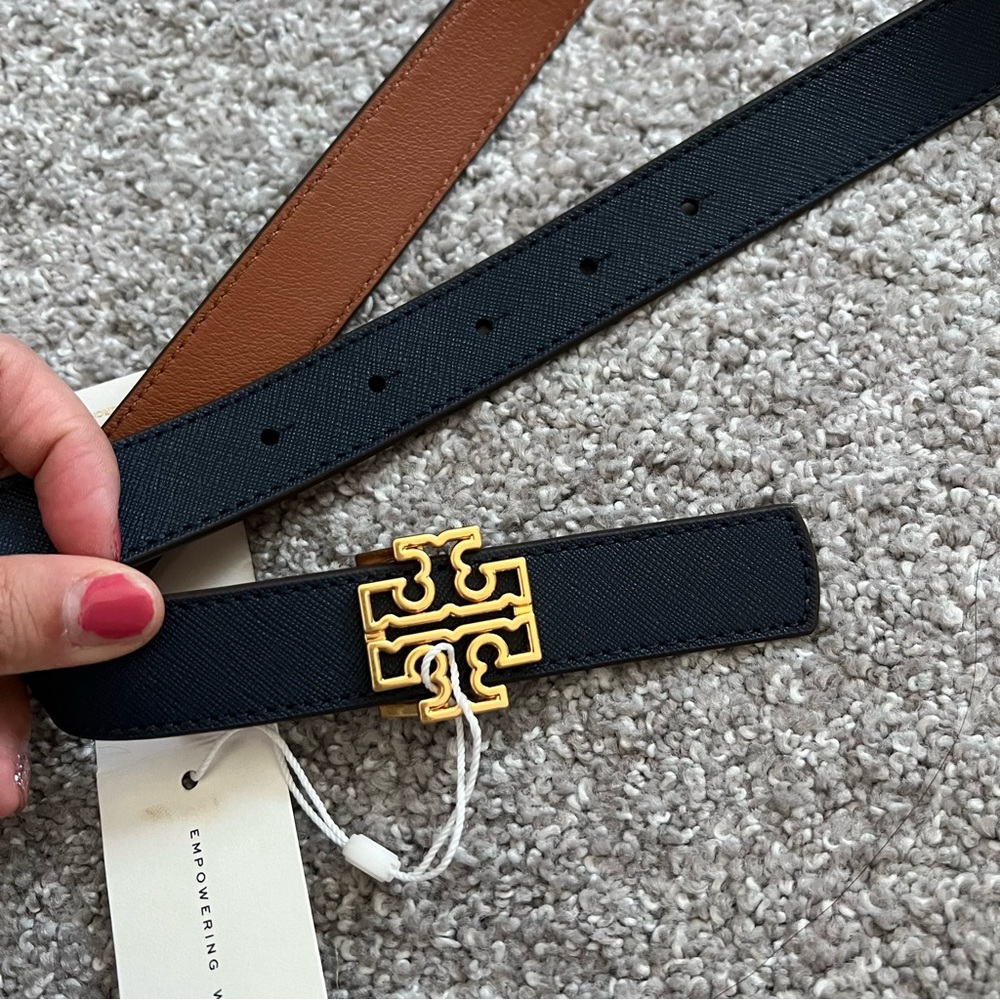 Tory Burch reversible belt NWT size S